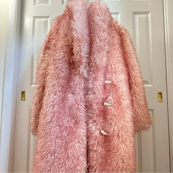 Free People Helena Shearling Coat size Large - Picture 5 of 10